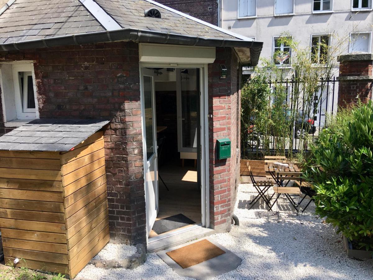 La Cabane Urbaine Et Son Jardin Rouen Luaran gambar